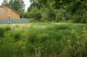 участок с коммуникациями